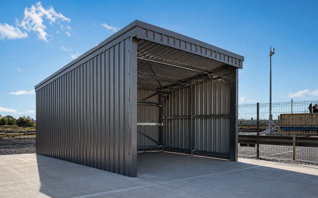 14x20 Metal Utility Building