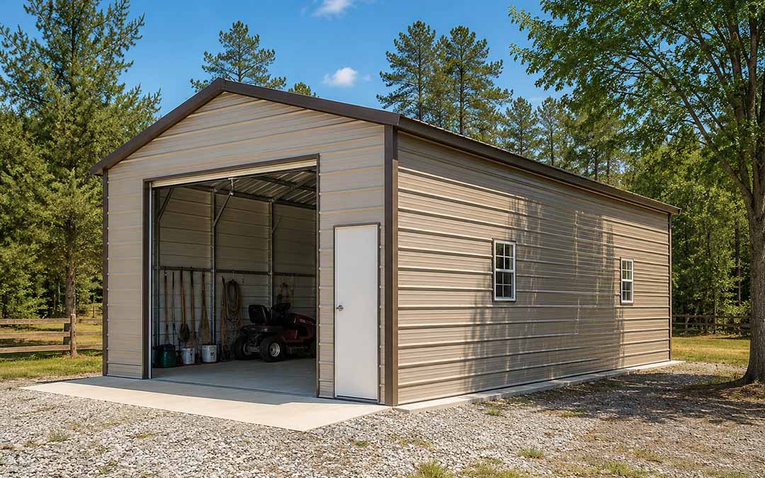 14x28 Metal Utility Structure