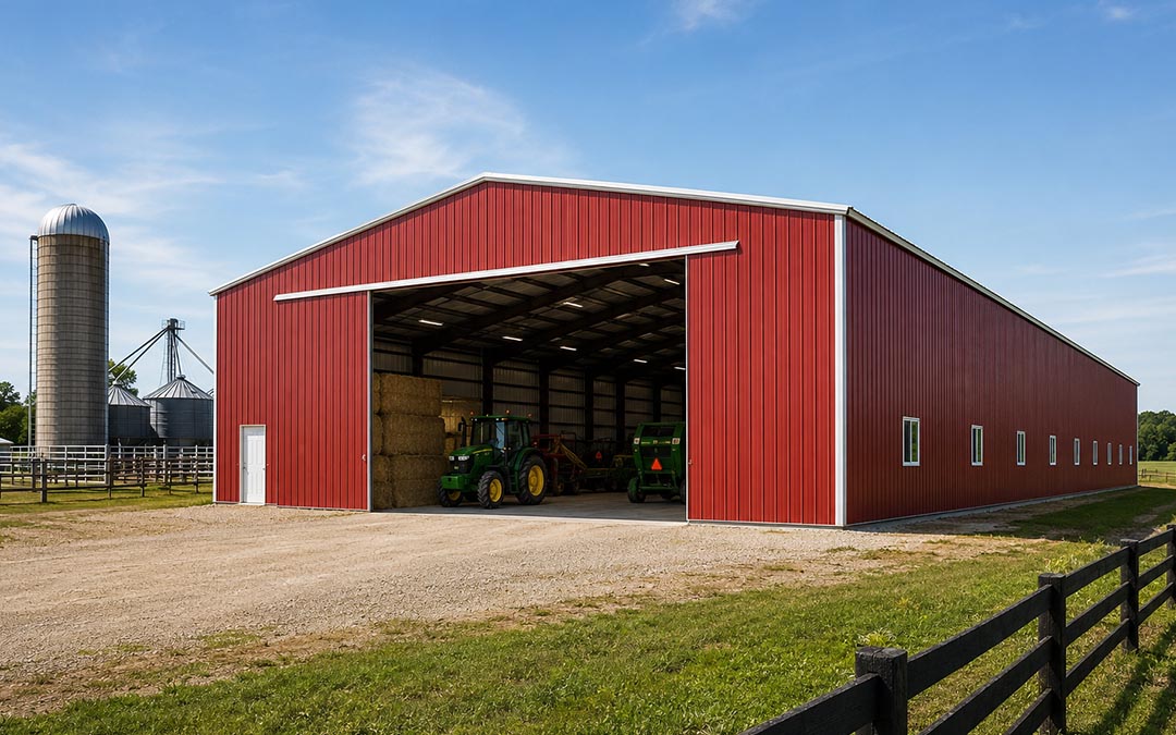 50x100 Commercial Agriculture Storage Hub