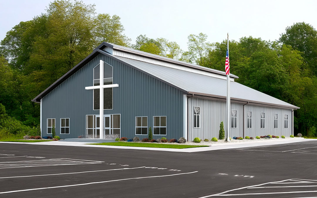 Metal Church Buildings | Custom Steel Worship Facilities – US Patriot Steel