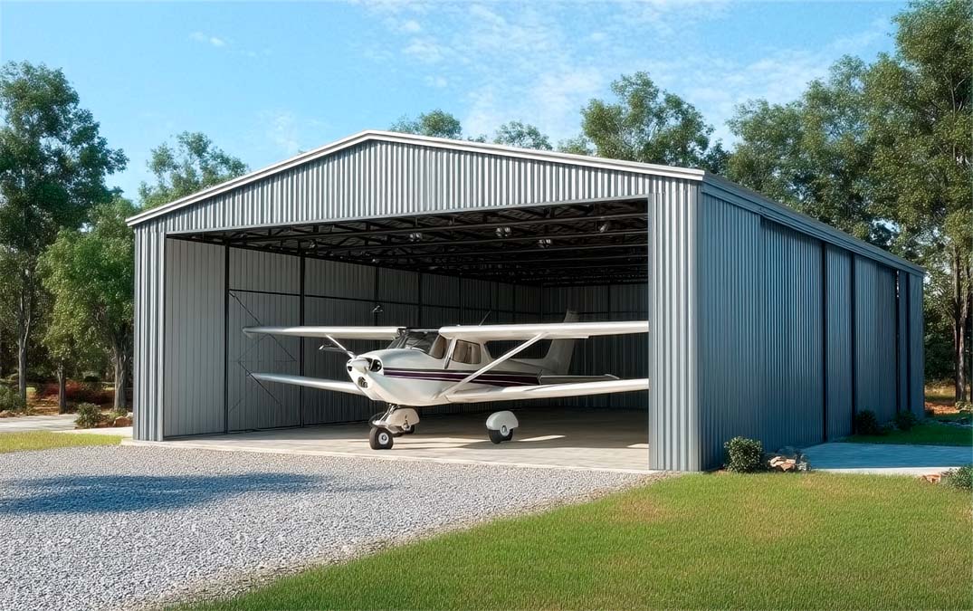 40×40×12 Personal Aircraft Hangar