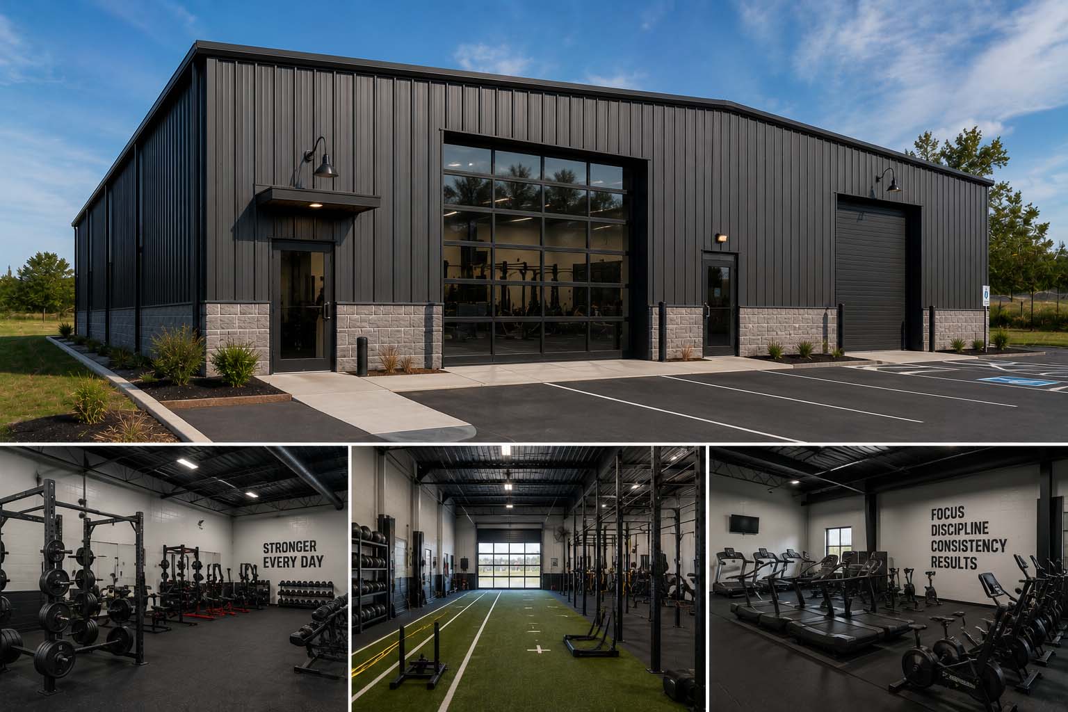 40×60×16 Fitness & Training Studio