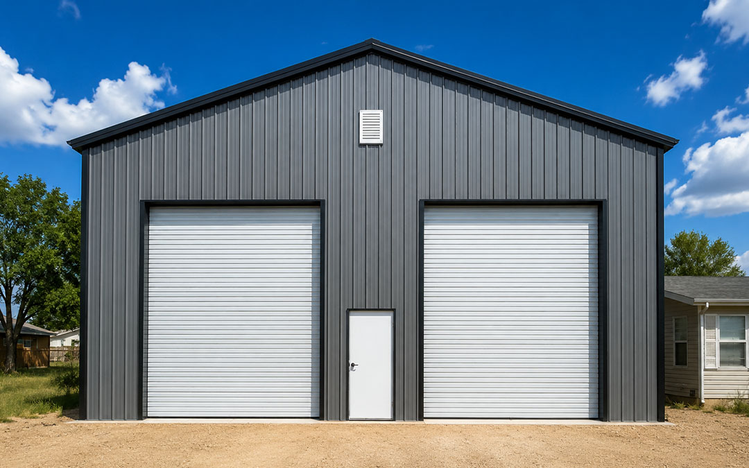 40×80×16 Double RV Storage Building