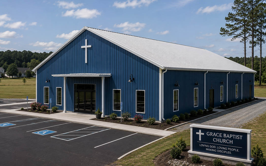 50×80×20 Small Congregation Church