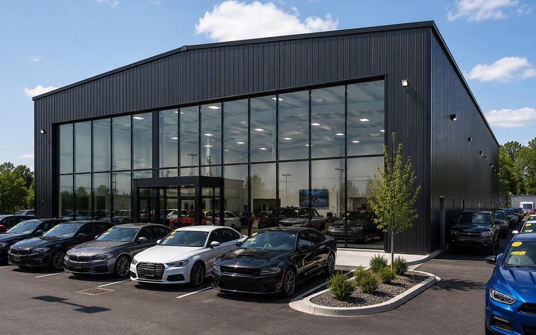 80×100×16 Used Car Sales Building