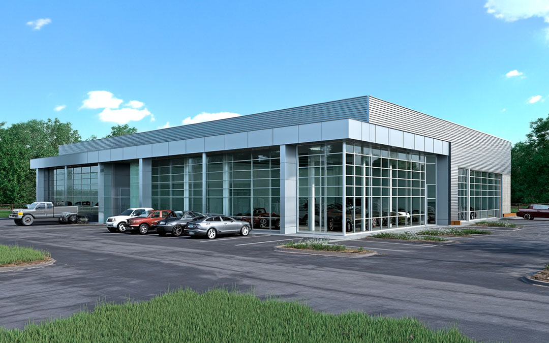 80×100×16 Used Car Sales Building
