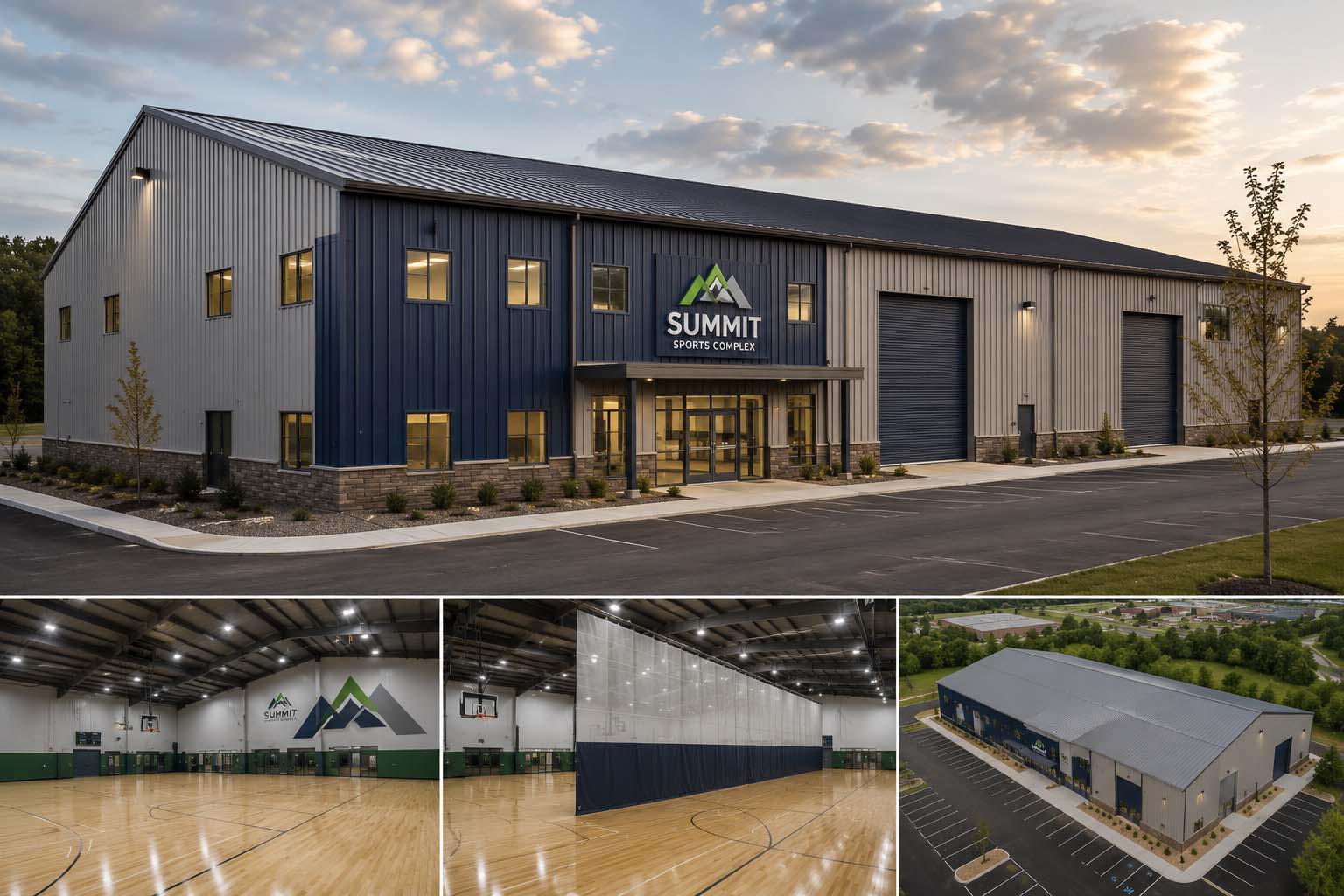 80×100×24 Multi-Sport Recreation Center