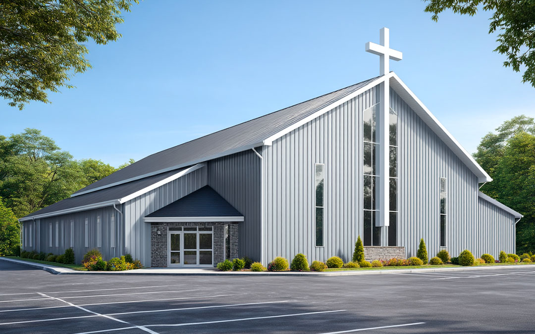 80×120×24 Full-Service Church Facility