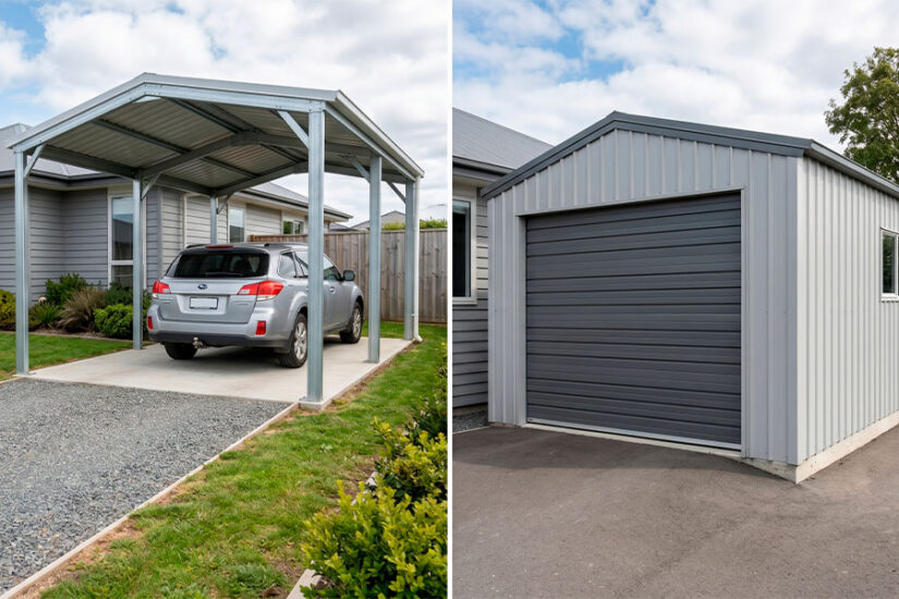 Carport vs. Garage: Side-by-Side