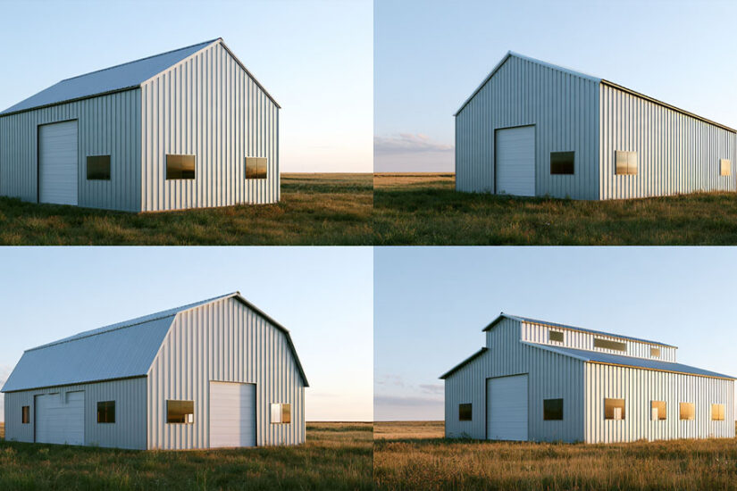 Barndominium roof styles compared: gable, single-slope, gambrel and monitor