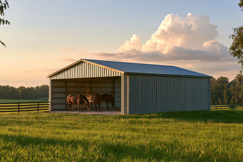 Image for Loafing Shed vs Run-In Shed: Sizes, Layouts, Steel Option post